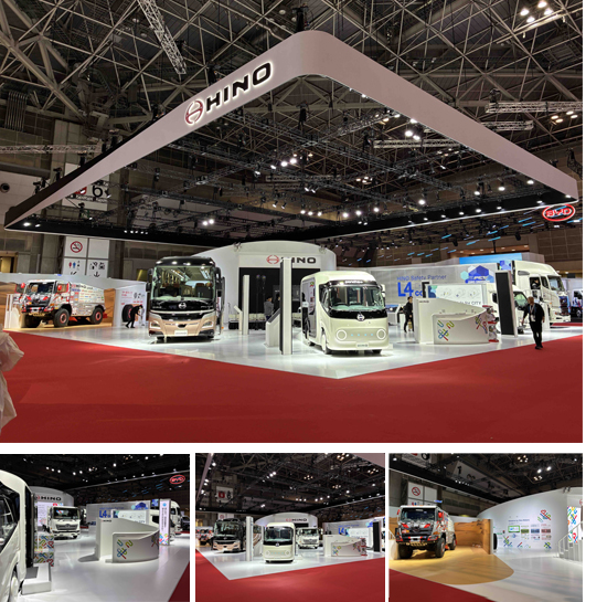 ジャパンモビリティショー日野ブース